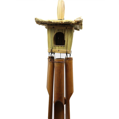 Square Seagrass Bird Box with Chimes 49x15cm - Image square-seagrass-bird-box-with-chimes-49x15cm-birdb-04