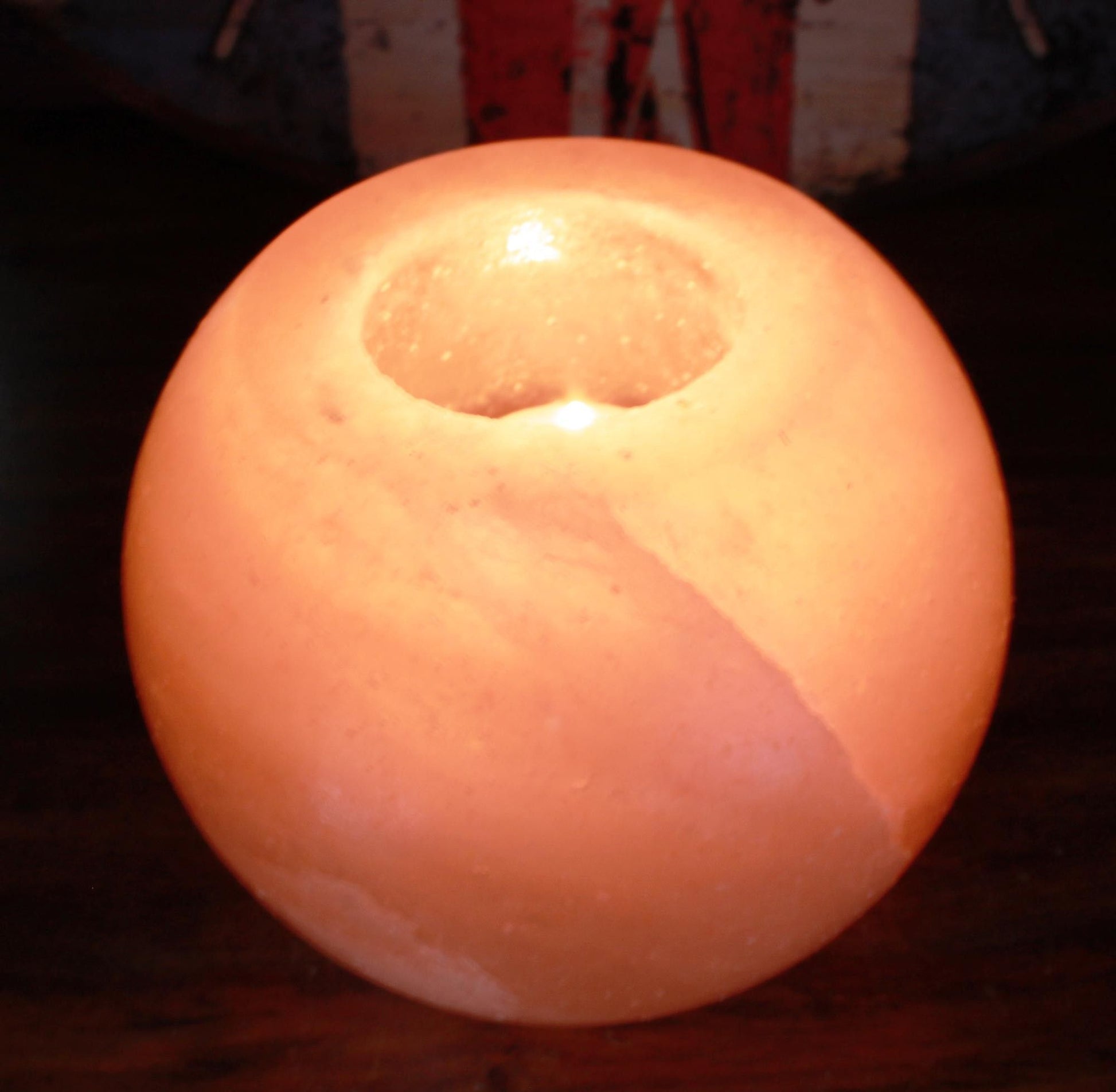 Salt Candle Holder - Round - Image salt-candle-holder--round-qsalt-29
