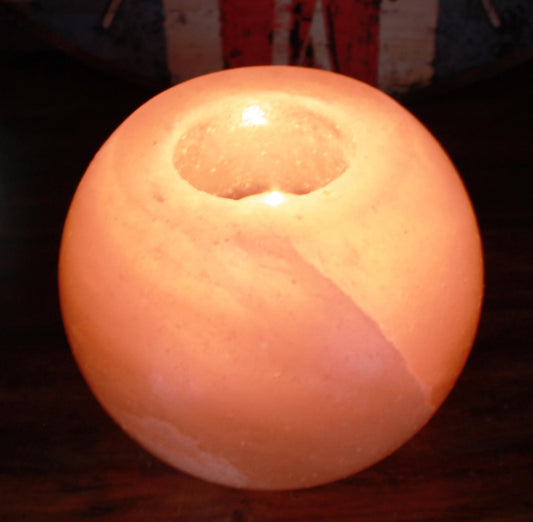 Salt Candle Holder - Round - Image salt-candle-holder--round-qsalt-29