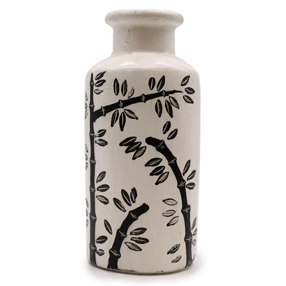 Bamboo Motif Straight Vase - Natural - Image bamboo-motif-straight-vase--natural-bcv-06