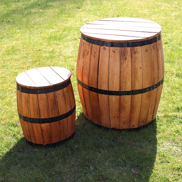 Beer Barrel Table – Natural Wood 60 x 48.5 cm - Image beer-barrel-table--natural-wood-60-x-485-cm-bts-01