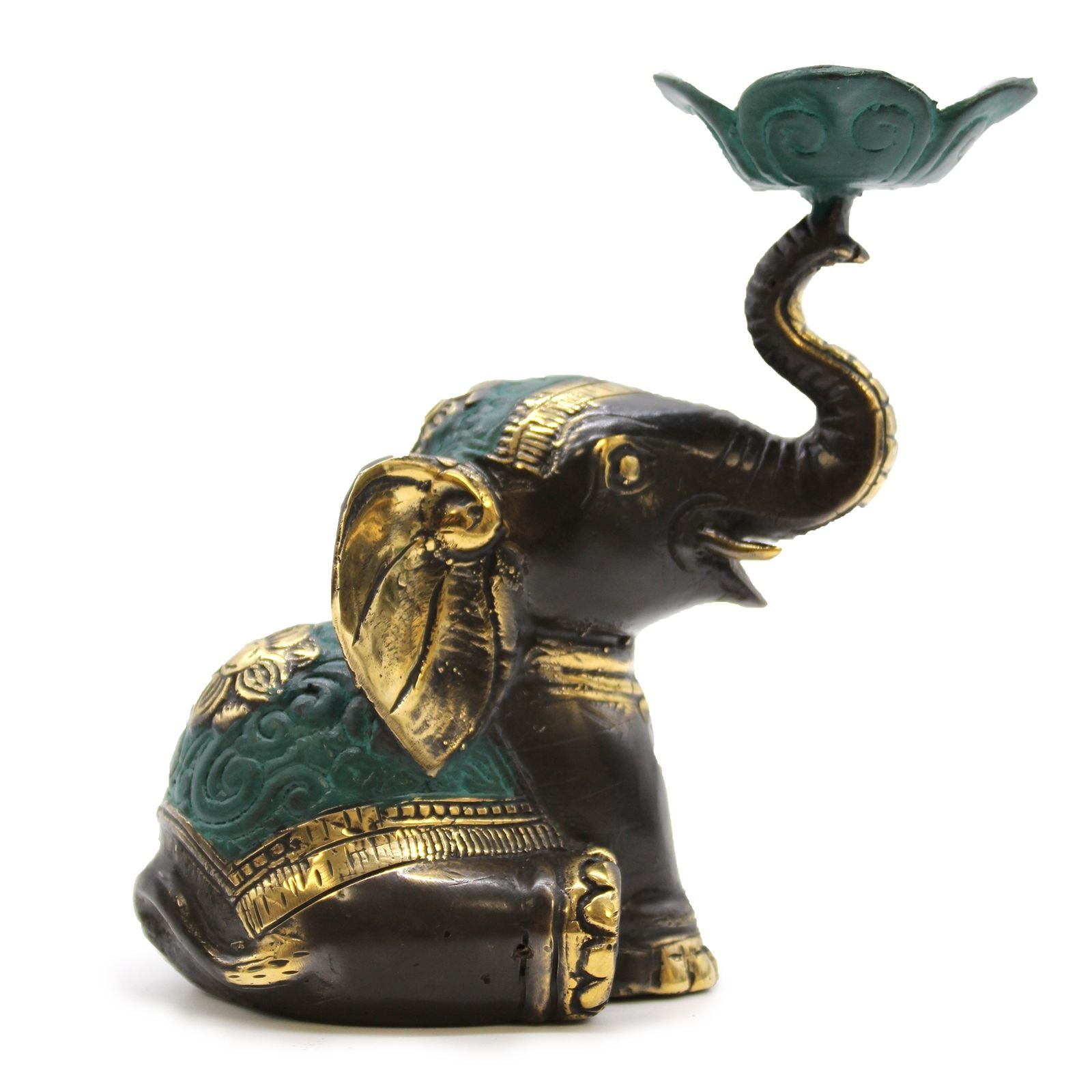 Medium Elephant Candle / Incense Holder - Image medium-elephant-candle--incense-holder-bff-31