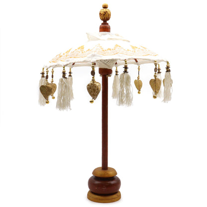 Bali Home Decor Parasol - Canvas - Gold Decor- 40cm - Image bali-home-decor-parasol--canvas--gold-decor-40cm-bpar-11