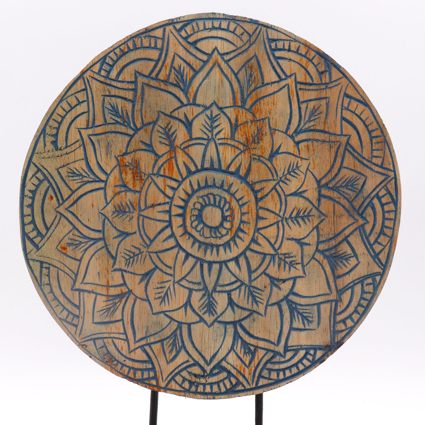 Buddha Feng Shui Set - Flower Mandala - Blue - Image buddha-feng-shui-set--flower-mandala--blue-bfss-02
