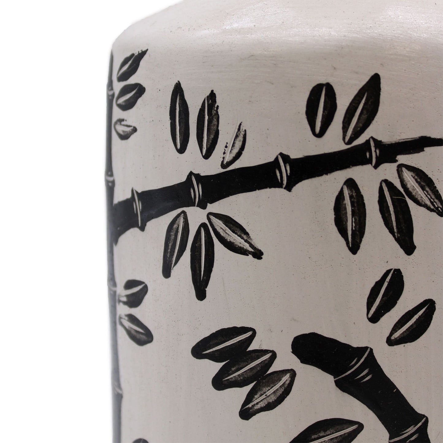 Bamboo Motif Straight Vase - Natural - Image bamboo-motif-straight-vase--natural-bcv-06