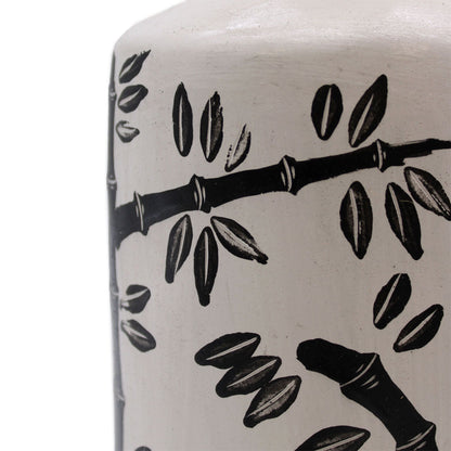 Bamboo Motif Straight Vase - Natural - Image bamboo-motif-straight-vase--natural-bcv-06