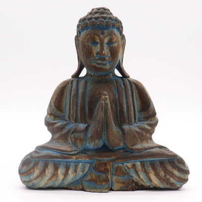 Buddha Feng Shui Set - Flower Mandala - Blue - Image buddha-feng-shui-set--flower-mandala--blue-bfss-02