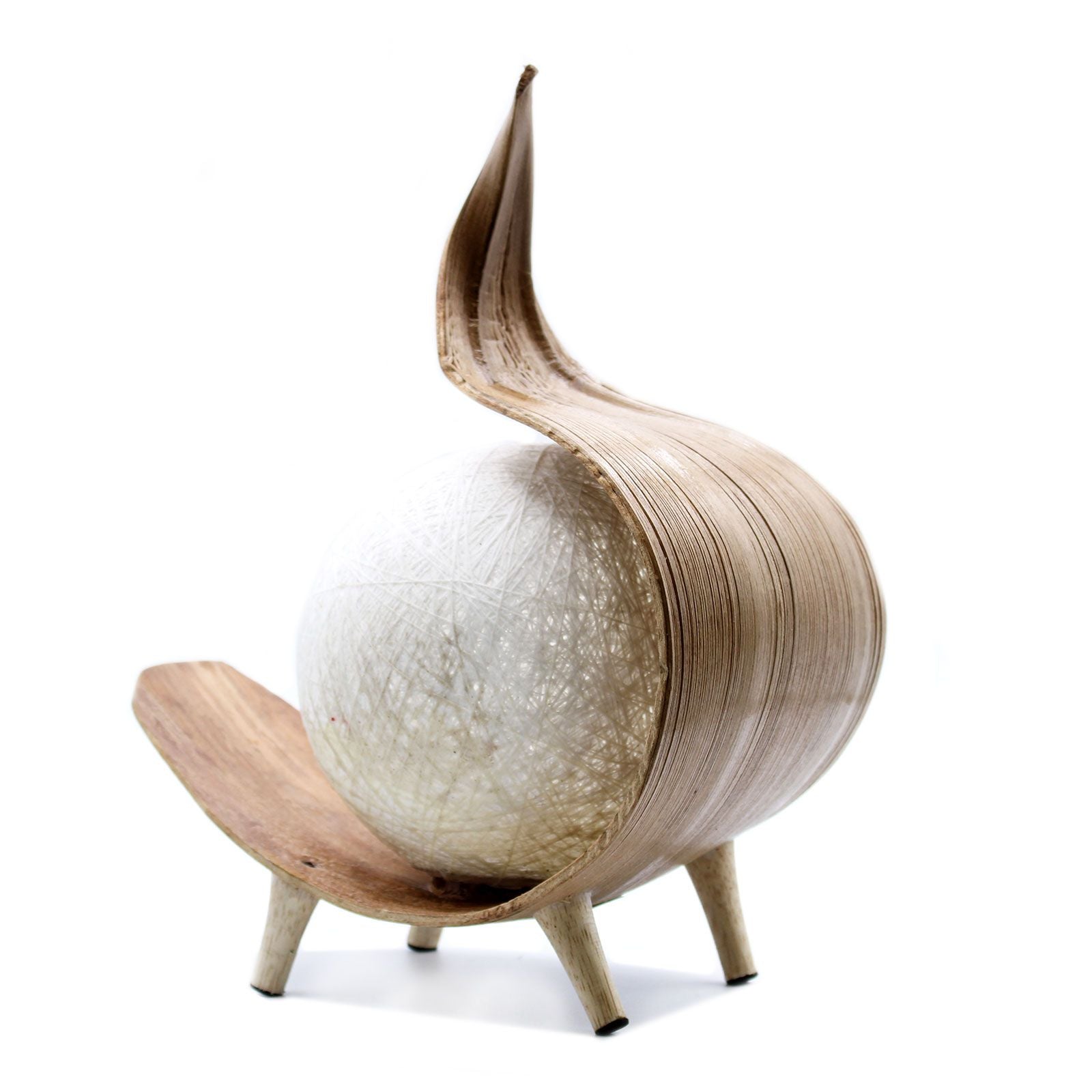 Natural Coconut Lamp - Chocolate Twist - Image natural-coconut-lamp--chocolate-twist-ncl-06