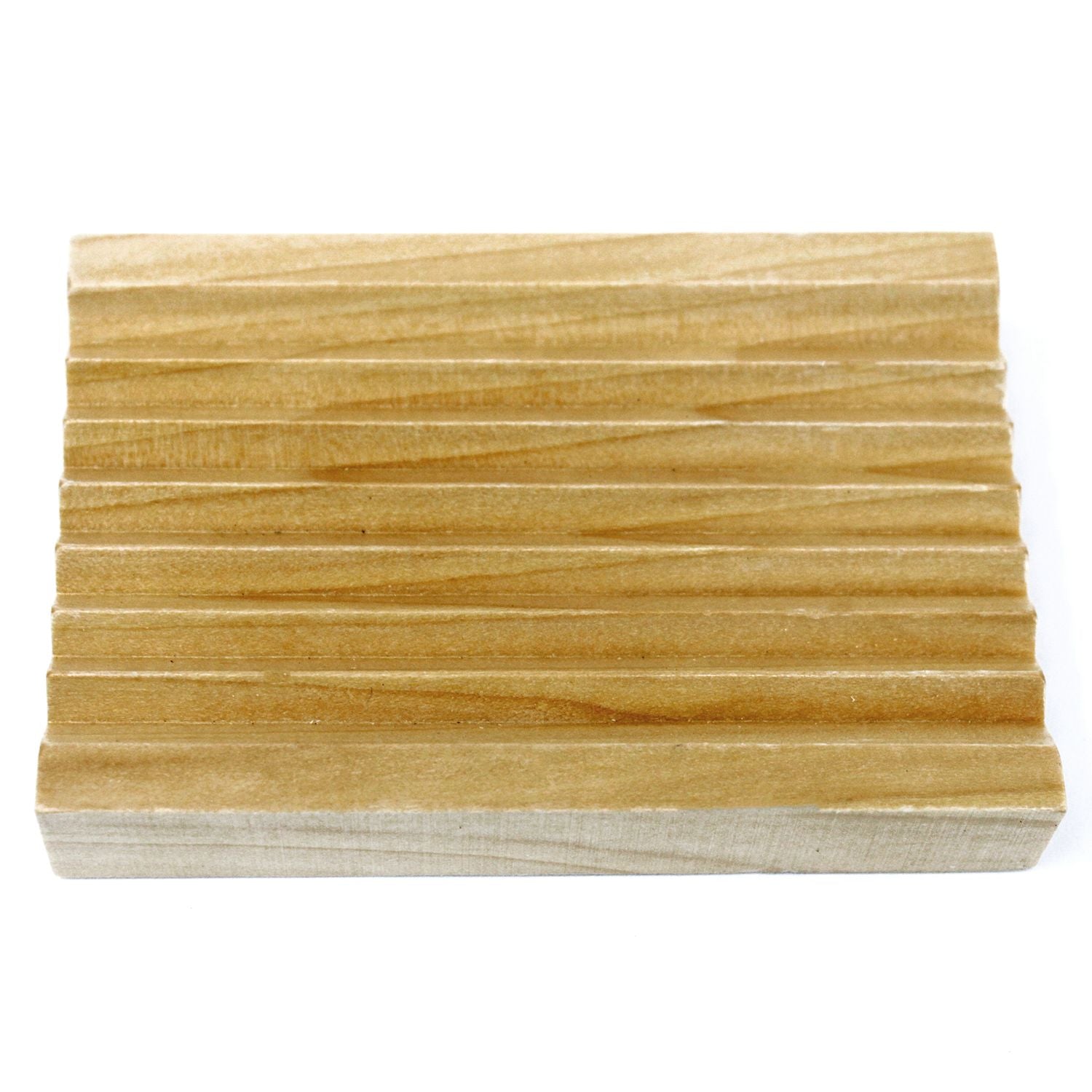Hemu Wood Soap Dish - Groovy - Image hemu-wood-soap-dish--groovy-wsoapd-10
