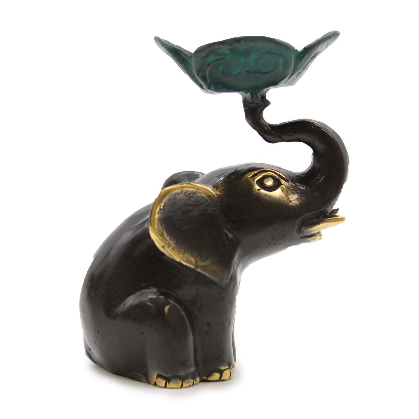 Small Elephant Candle / Incense Holder - Image small-elephant-candle--incense-holder-bff-32