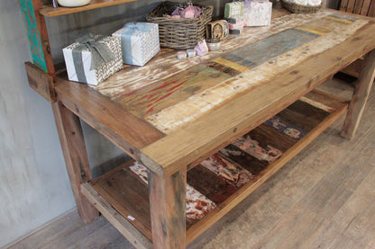 A&C 1.8m Standard Table with top shelf - Image ac-18m-standard-table-with-top-shelf-acshop-05