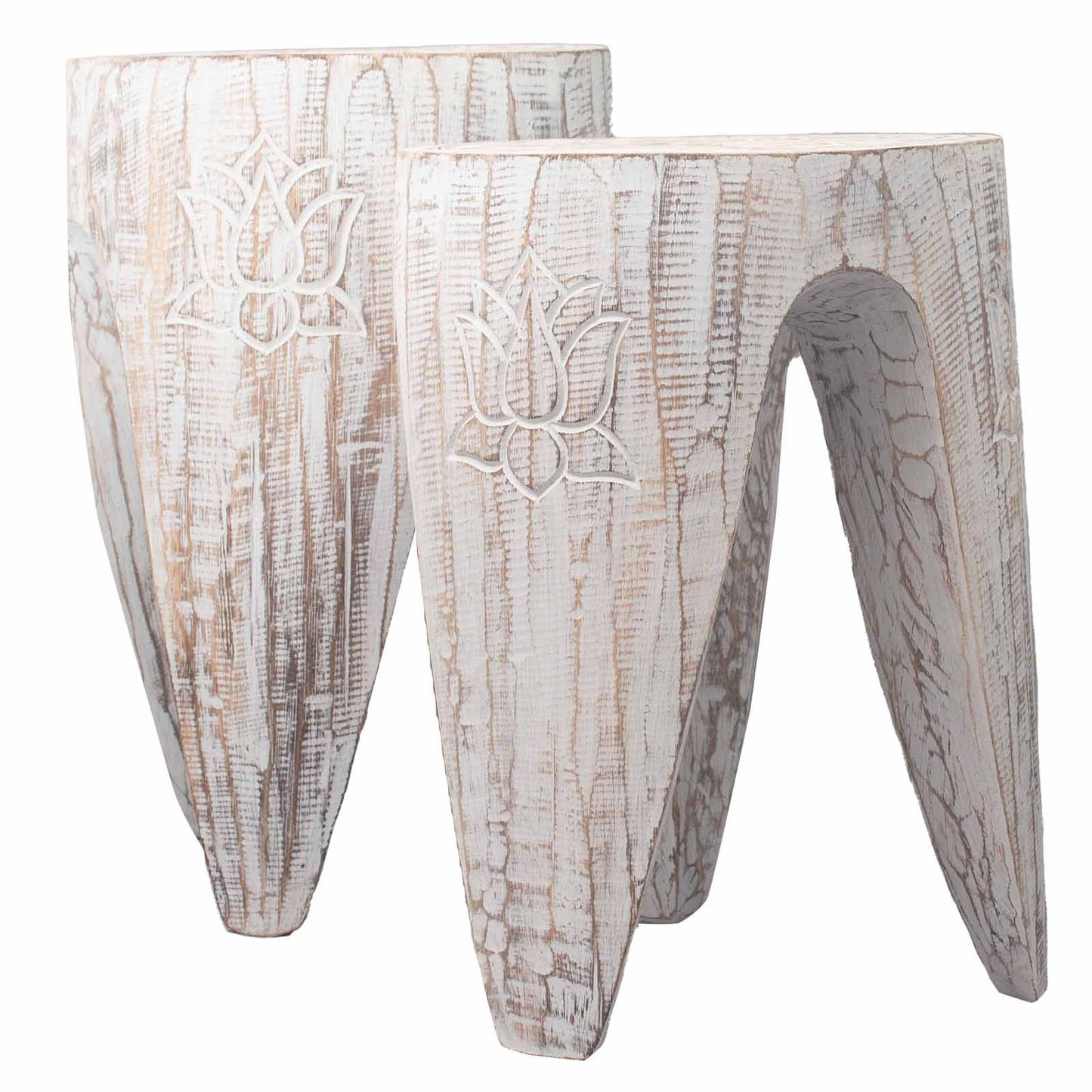 Interlocking Table/Stool set of 2 - Lrg Whitewash - Image interlocking-tablestool-set-of-2--lrg-whitewash-tts-01