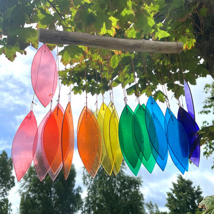 Rainbow Glass Chime - Assorted - Image rainbow-glass-chime--assorted-gwc-10