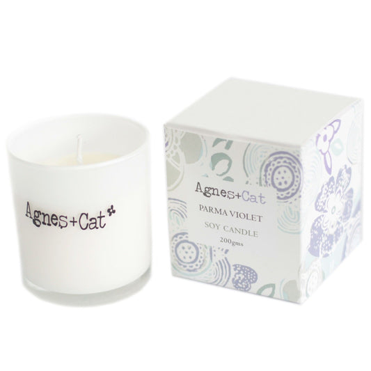 Agnes + Cat Votive Candle - Parma Violet - Image agnes--cat-votive-candle--parma-violet-acvc-09