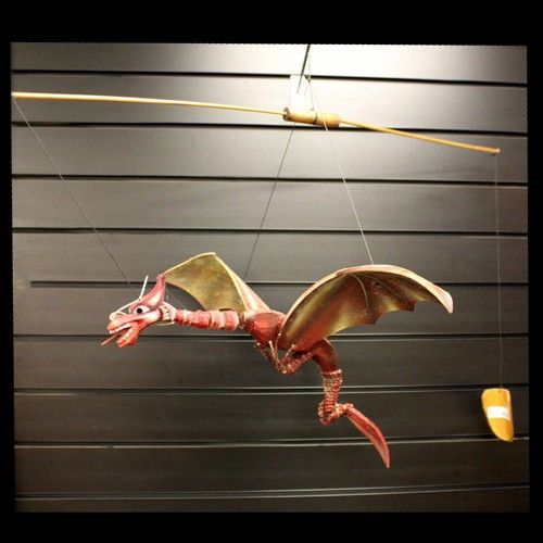 Lrg Red Coconut Dragon Mobile 46cm - Image lrg-red-coconut-dragon-mobile-46cm-cocod-05