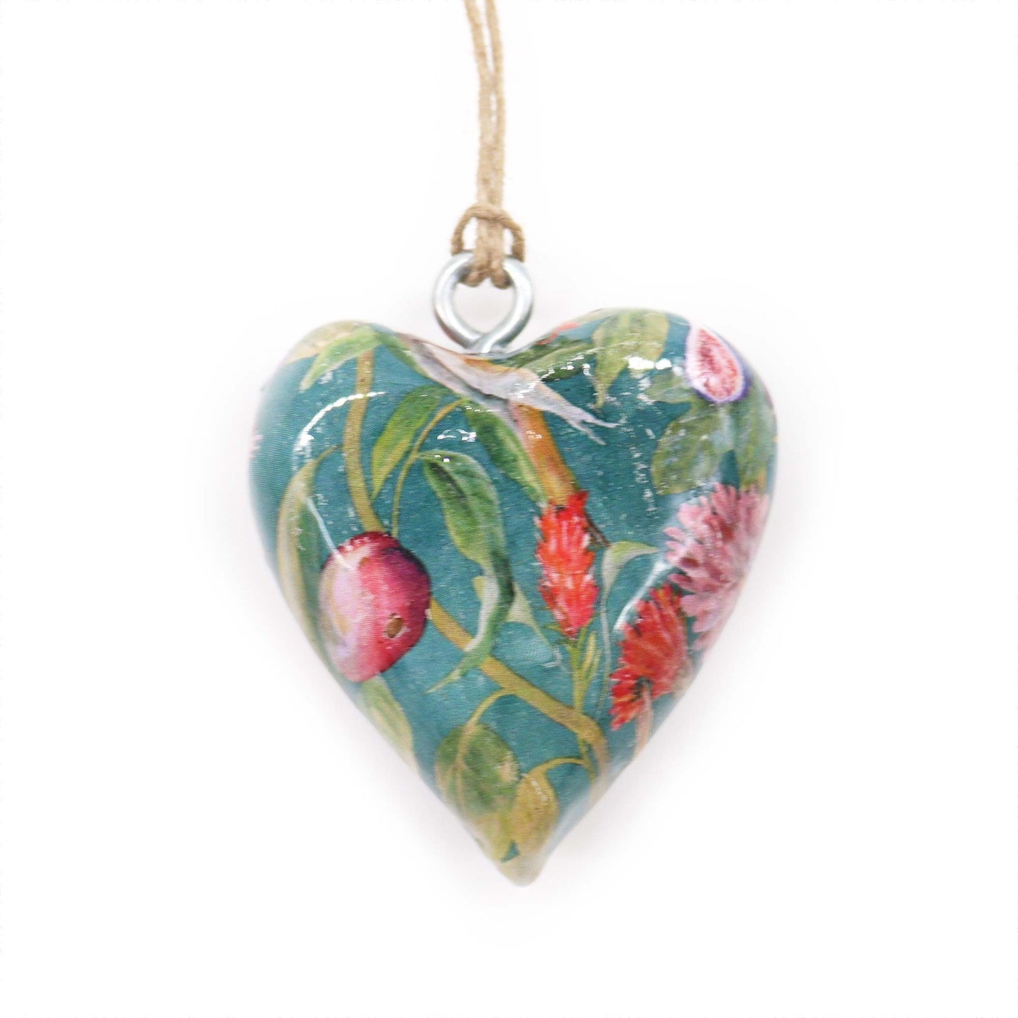 Lrg Decor Wood Heart -  Bird & Floral - Image lrg-decor-wood-heart---bird--floral-weh-10