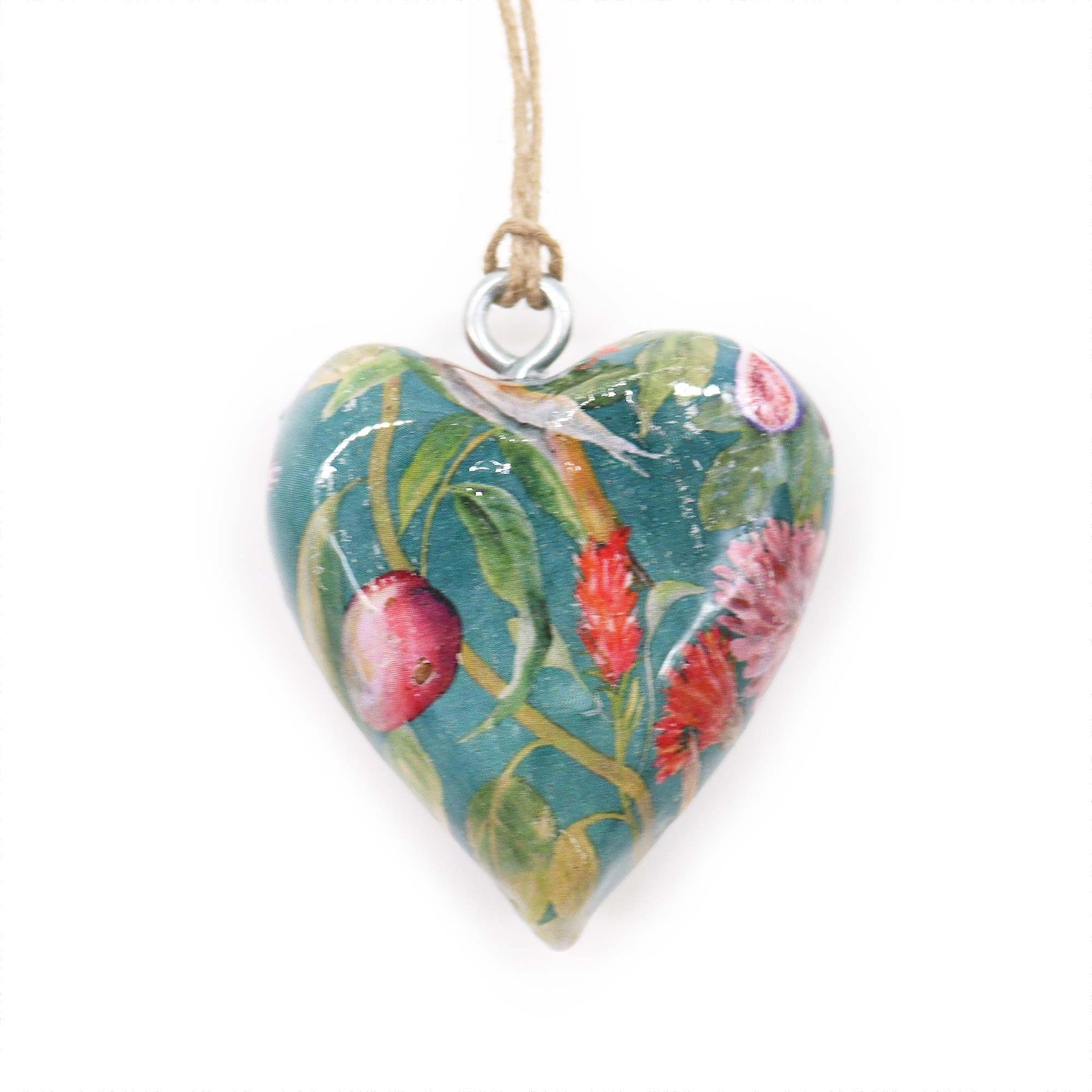 Lrg Decor Wood Heart -  Bird & Floral - Image lrg-decor-wood-heart---bird--floral-weh-10