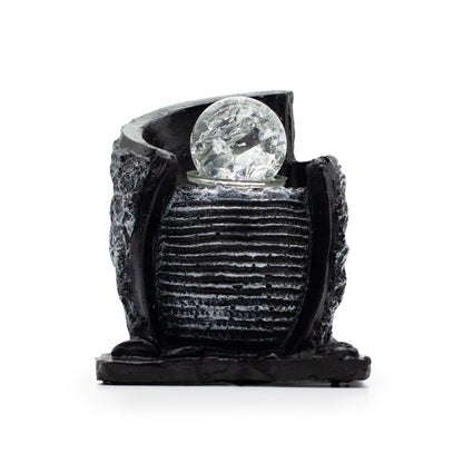 Tabletop Water Feature -15x13x20cm - Water Pot & Crystal Ball - Image tabletop-water-feature-15x13x20cm--water-pot--crystal-ball-waterf-18