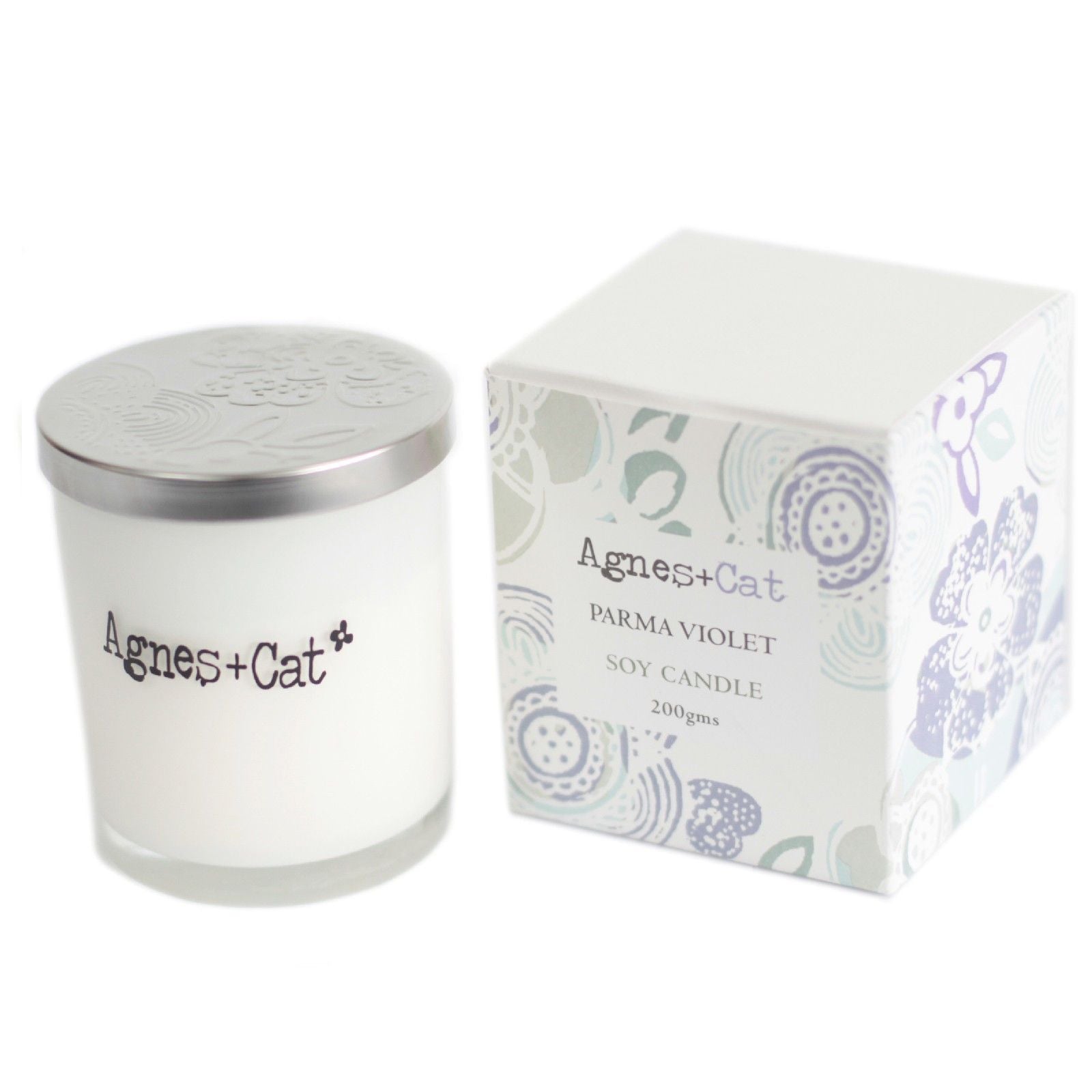 Agnes + Cat Votive Candle - Parma Violet - Image agnes--cat-votive-candle--parma-violet-acvc-09