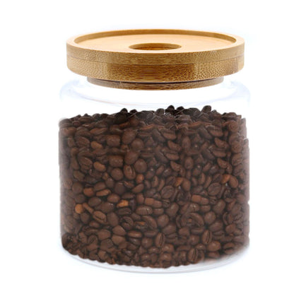 Cottage Bamboo Glass Jar - 10cm - Image cottage-bamboo-glass-jar--10cm-cgj-02