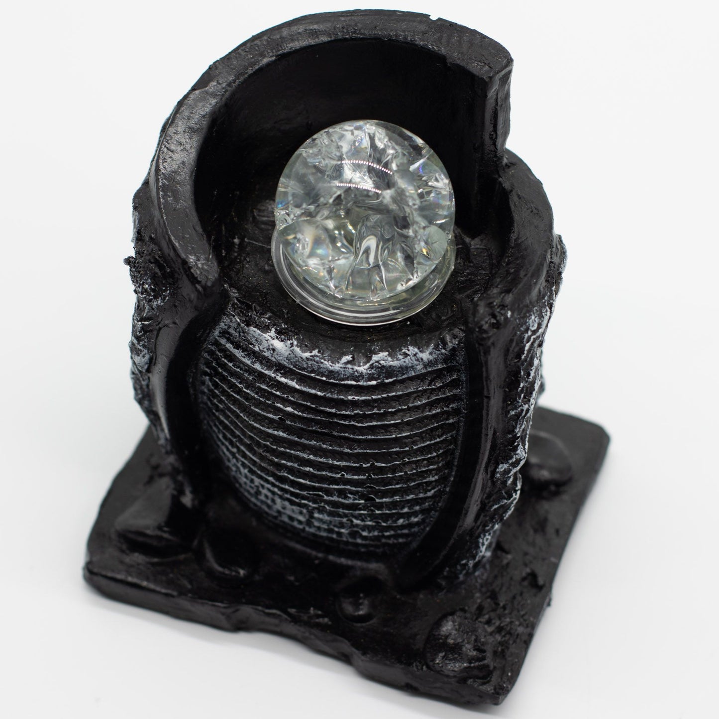 Tabletop Water Feature -15x13x20cm - Water Pot & Crystal Ball - Image tabletop-water-feature-15x13x20cm--water-pot--crystal-ball-waterf-18