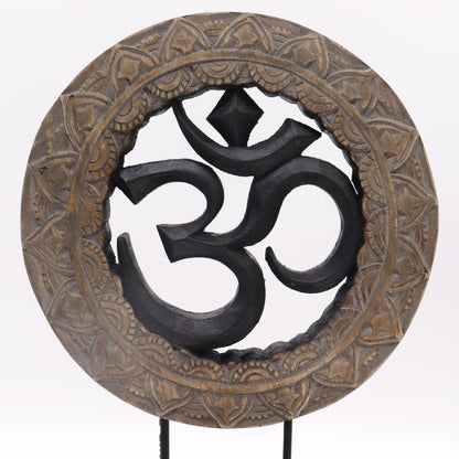Buddha Feng Shui Set - Om - Grey & Black - Image buddha-feng-shui-set--om--grey--black-bfss-03