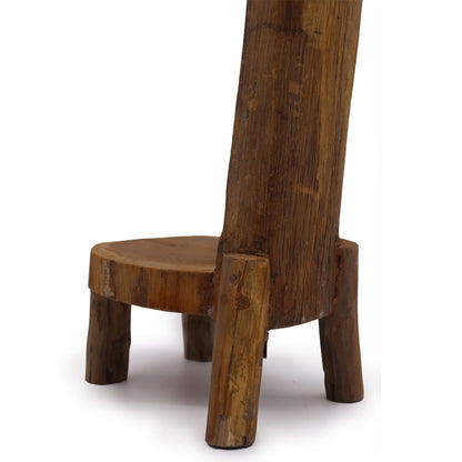 Natural Teak Log Shelve Display 3 Shelves  100cm high - Image natural-teak-log-shelve-display-3-shelves--100cm-high-tds-05