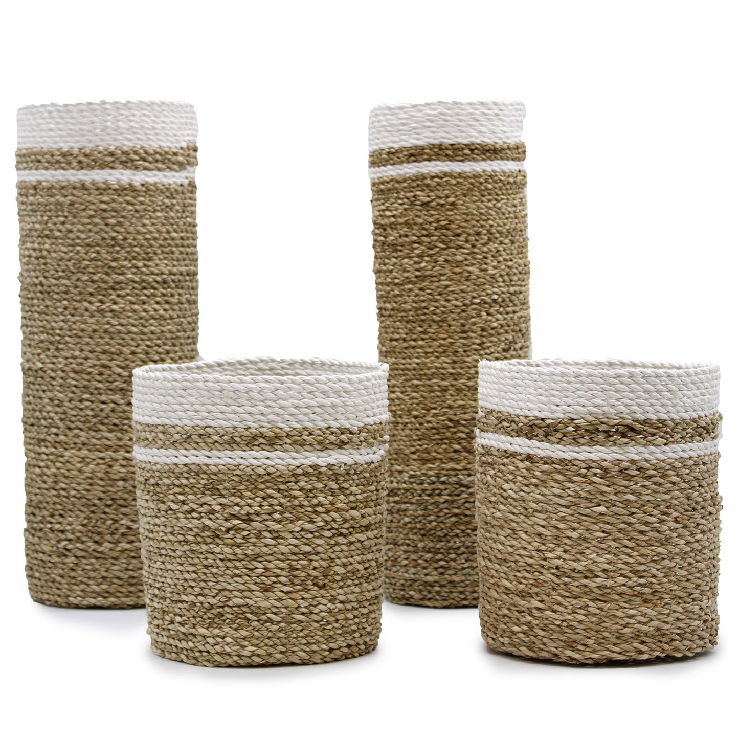 Seagrass Set - 2 Vase & 2 Bins - Image seagrass-set--2-vase--2-bins-nva-01
