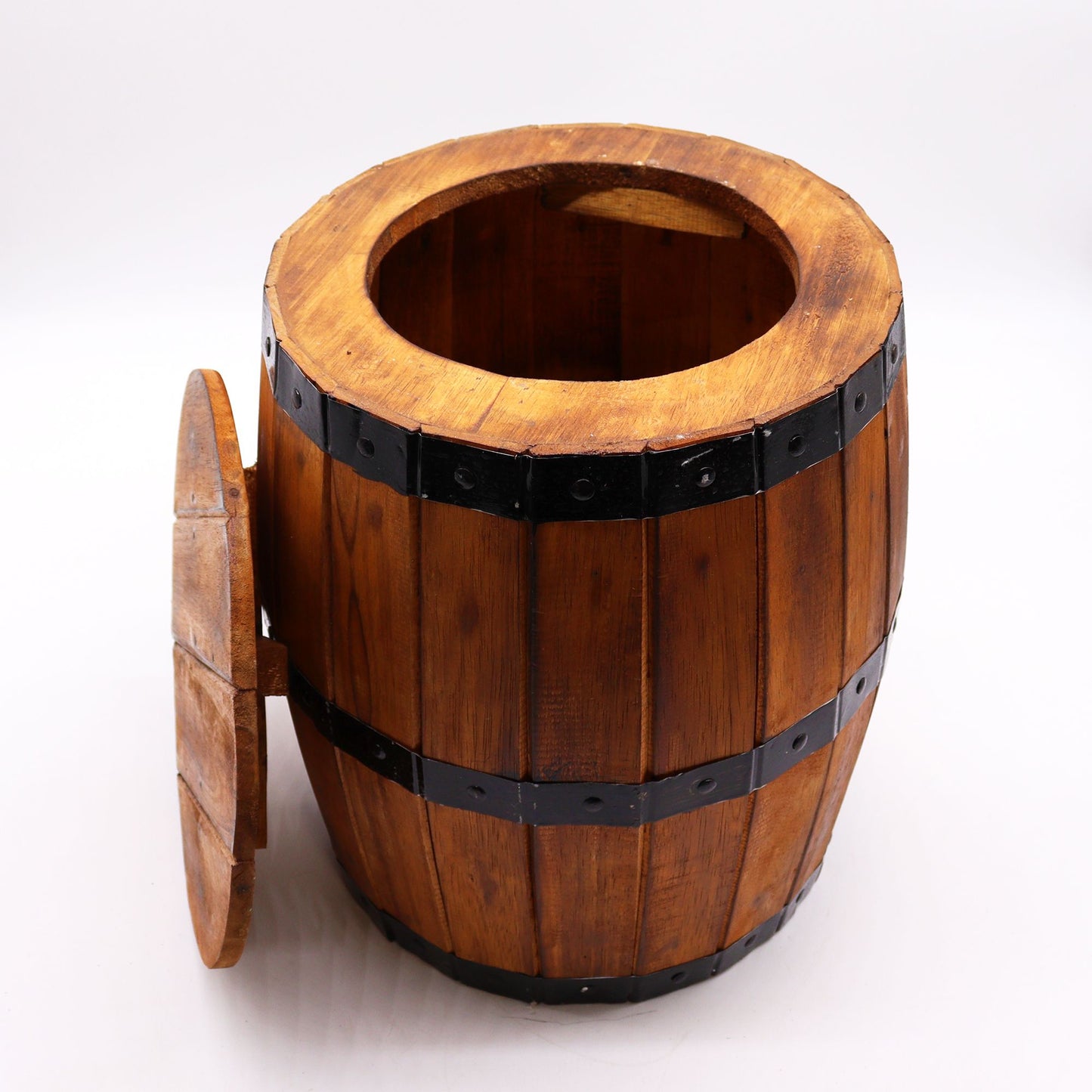 Beer Barrel Stool – Natural Wood 38 x 32 cm - Image beer-barrel-stool--natural-wood-38-x-32-cm-bts-02