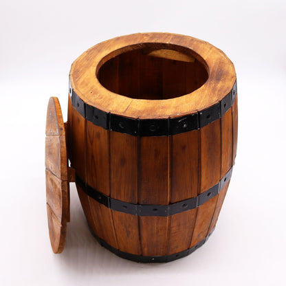 Beer Barrel Stool & Parasol Stand – Natural Wood 38 x 32 cm - Image beer-barrel-stool--parasol-stand--natural-wood-38-x-32-cm-bts-06