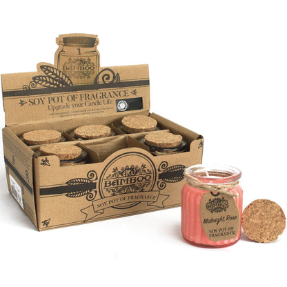 Midnight Rose Soy Pot of Fragrance Candles - Image midnight-rose-soy-pot-of-fragrance-candles-soyp-10