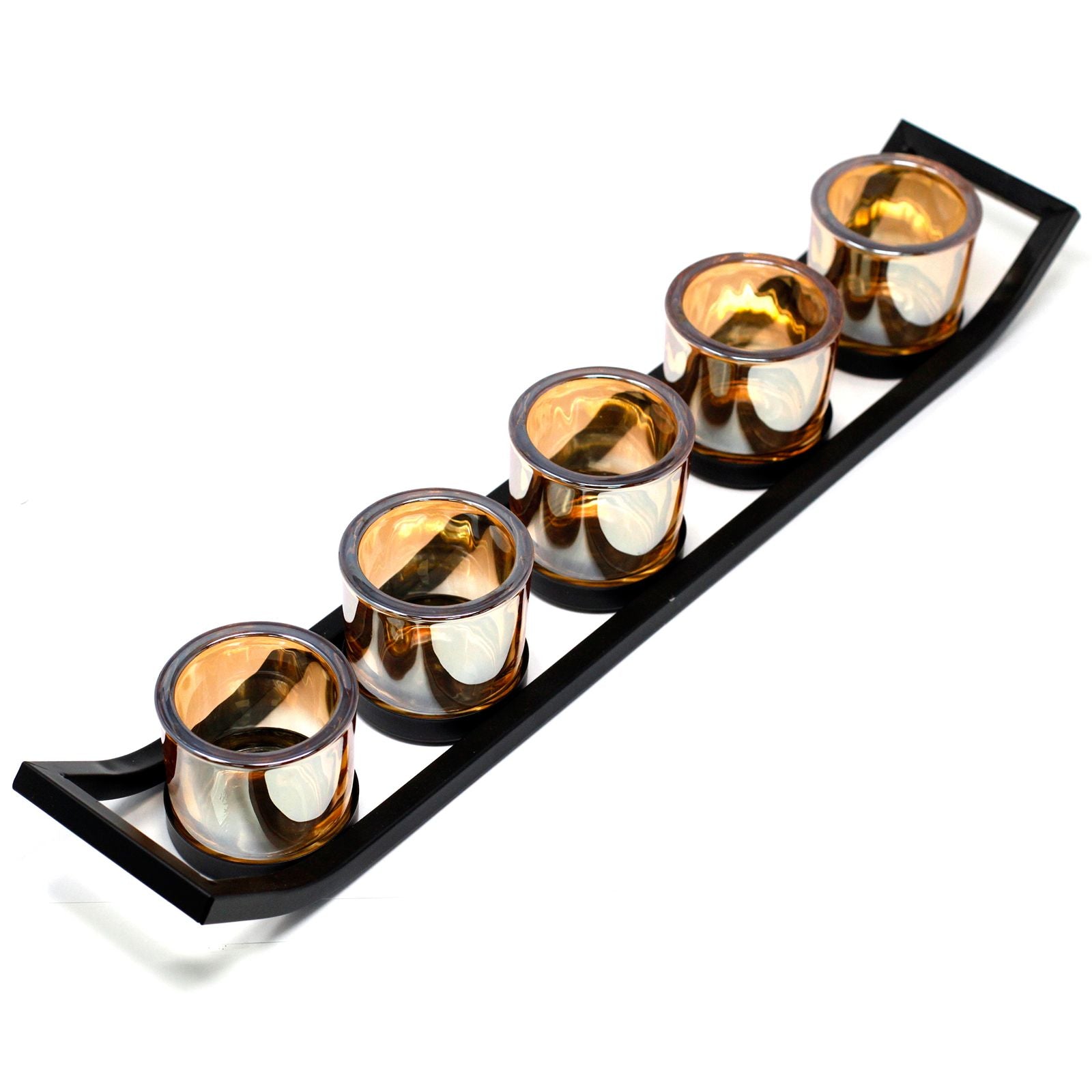 Centrepiece Iron Votive Candle Holder - 5 Cup Ledge - Image centrepiece-iron-votive-candle-holder--5-cup-ledge-civch-07