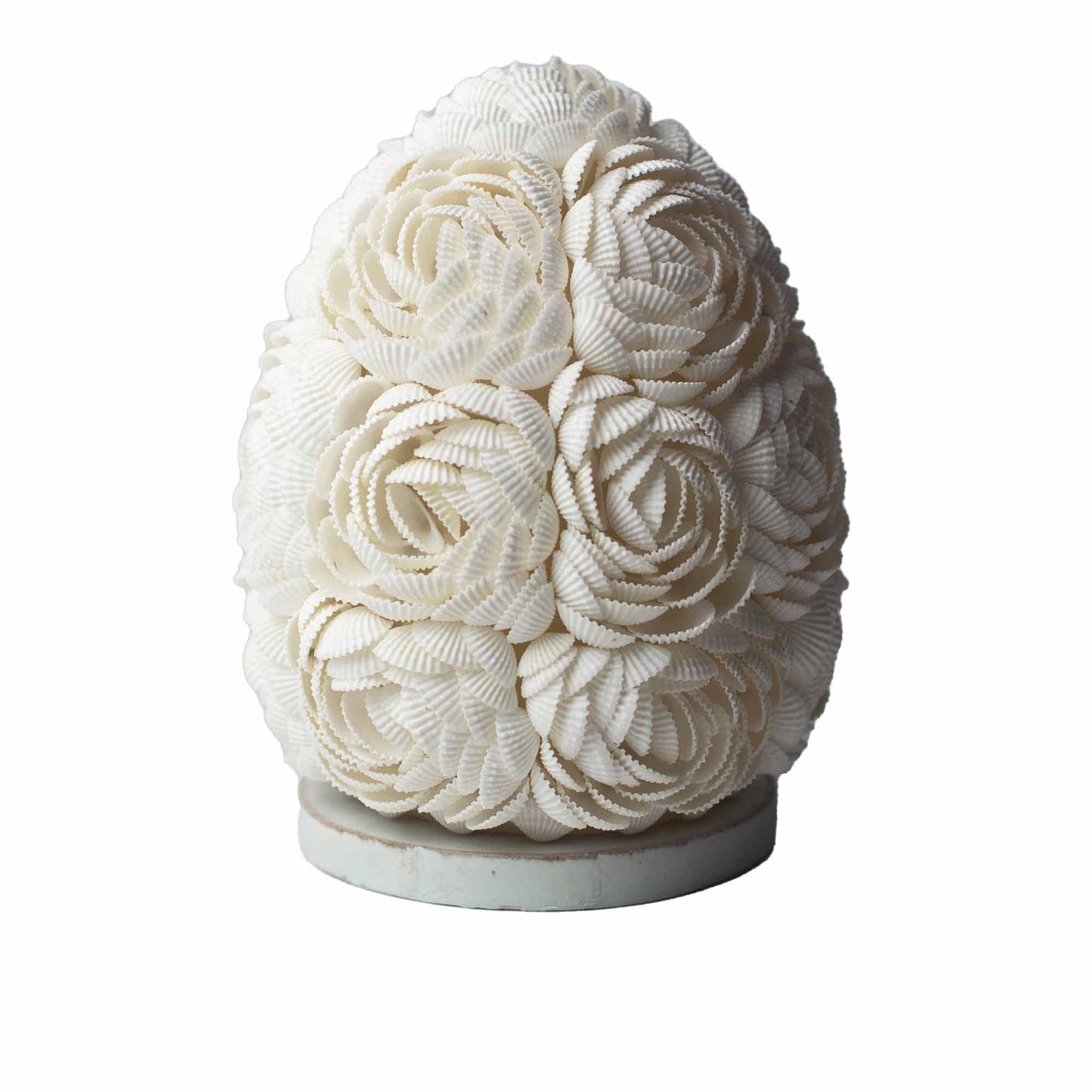 Boho Sea Shell Lamp - Rose Oval - 15cm - Image boho-sea-shell-lamp--rose-oval--15cm-bbsl-03