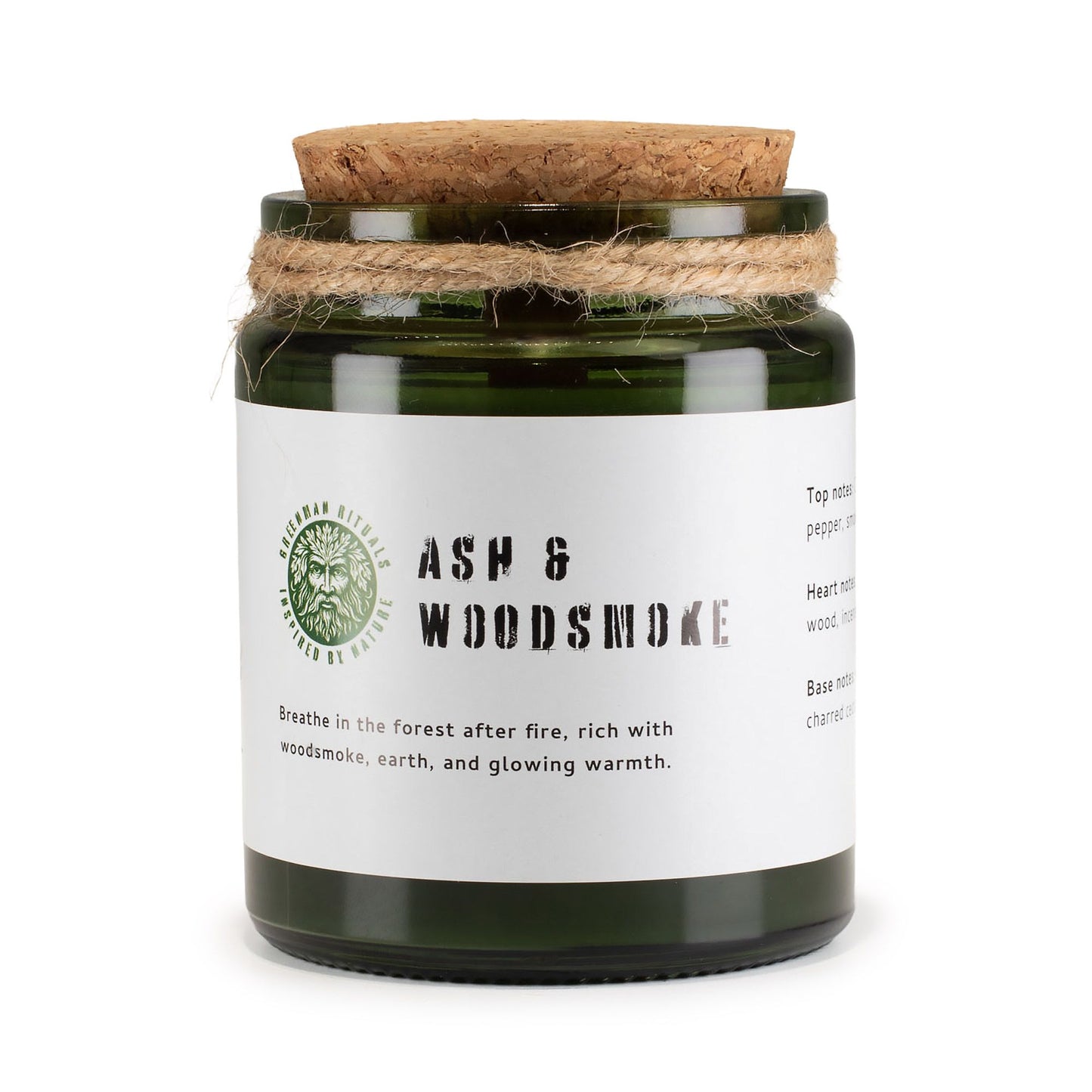 Greenman Woodwick Soy Candle - Ash & Woodsmoke - Image greenman-woodwick-soy-candle--ash--woodsmoke-wsoyc-06