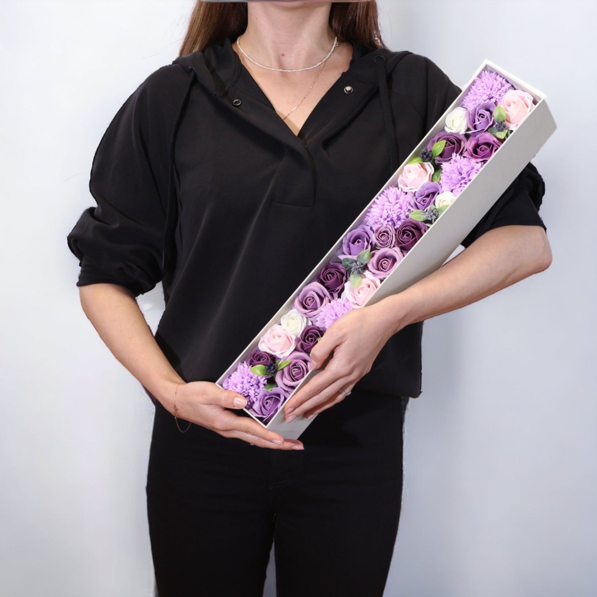 Extra Long - Lavender Rose & Carnation - Image extra-long--lavender-rose--carnation-sfbx-28