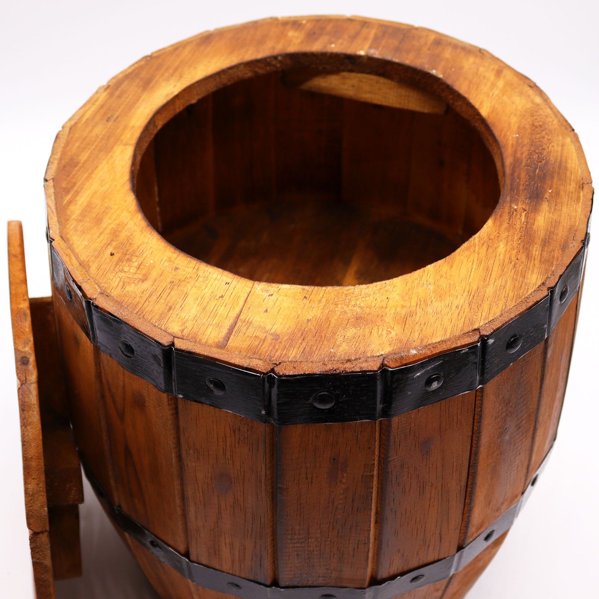 Beer Barrel Stool – Natural Wood 38 x 32 cm - Image beer-barrel-stool--natural-wood-38-x-32-cm-bts-02