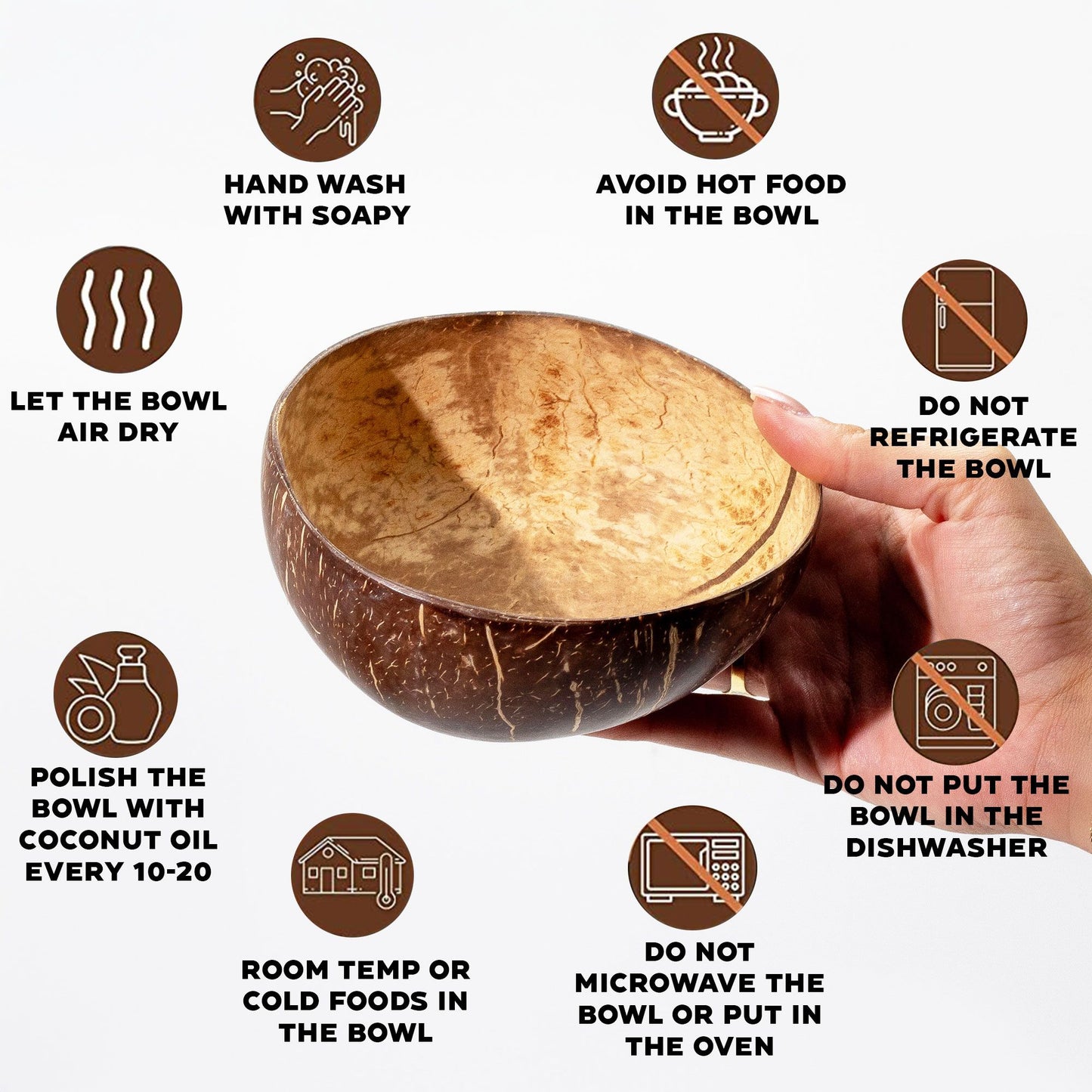 Medium Natural Coconut Bowl - Image medium-natural-coconut-bowl-ccocob-03