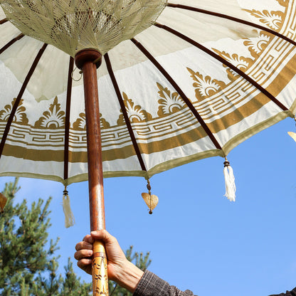 Bali Patio Parasol - Canvas - Natural Decor - 1.5m - Image bali-patio-parasol--canvas--natural-decor--15m-bpar-01