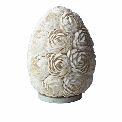Boho Sea Shell Lamp - Rose Oval - 20cm - Image boho-sea-shell-lamp--rose-oval--20cm-bbsl-04
