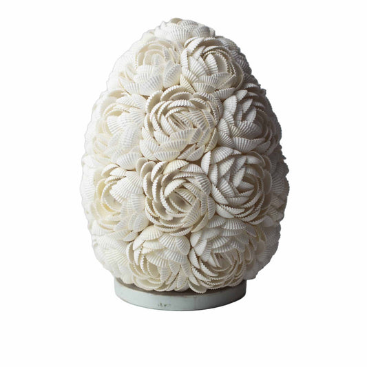 Boho Sea Shell Lamp - Rose Oval - 20cm - Image boho-sea-shell-lamp--rose-oval--20cm-bbsl-04