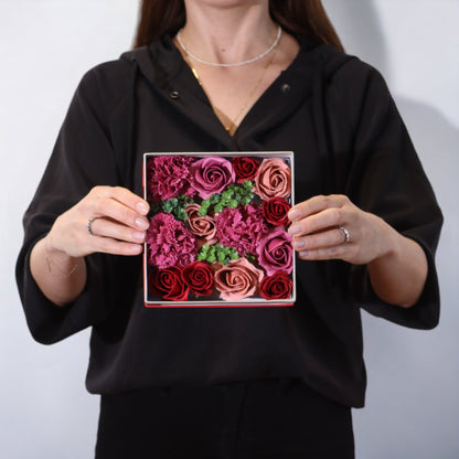Square Box - Vintage Roses - Image square-box--vintage-roses-sfbx-12