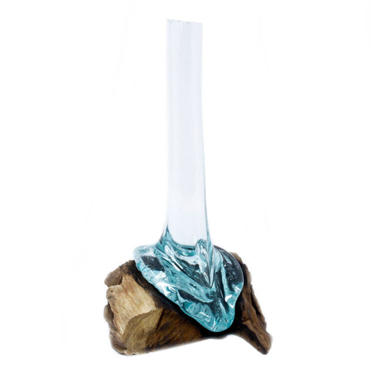 Molten Glass on Wood - Vase - Image molten-glass-on-wood--vase-mgw-04