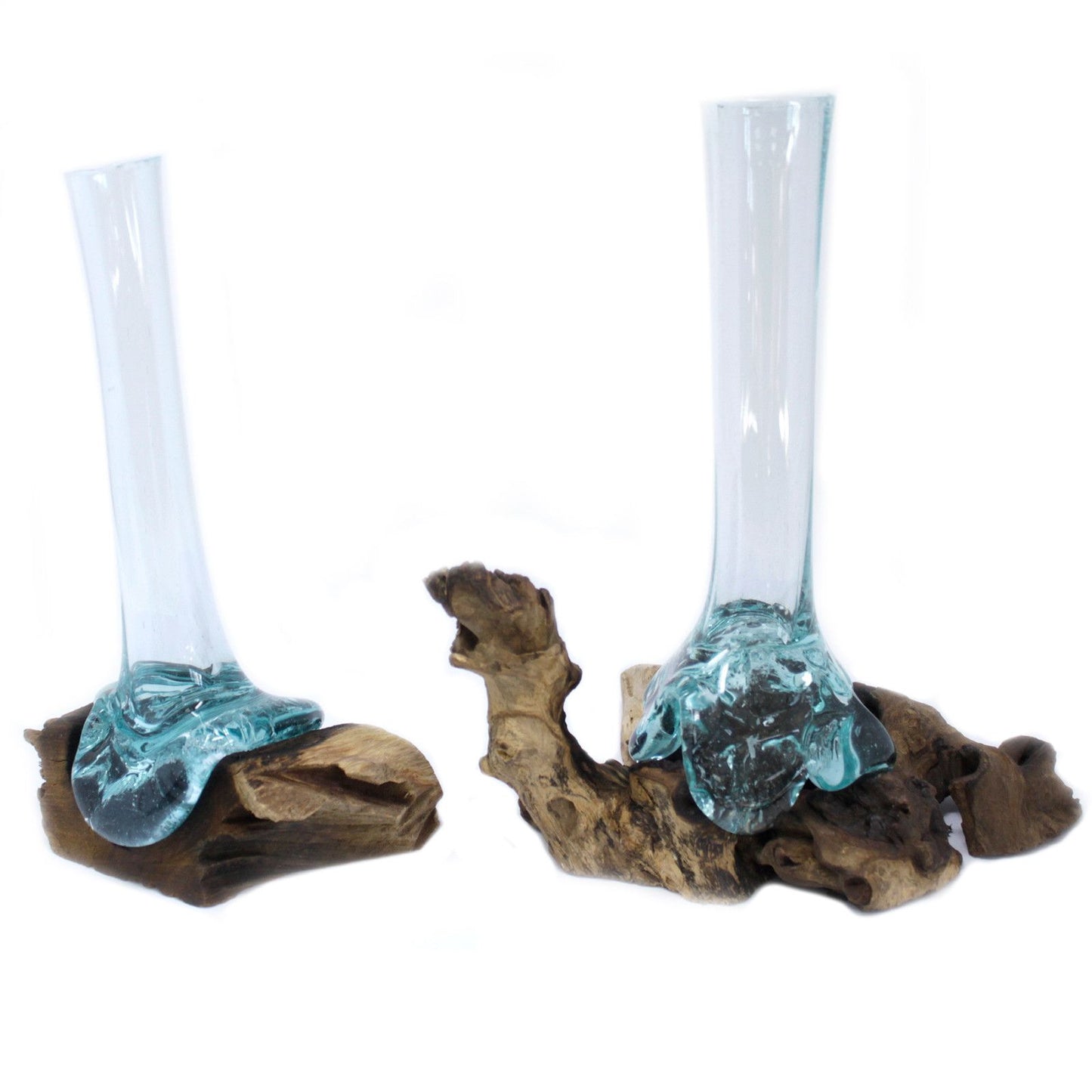 Molten Glass on Wood - Vase - Image molten-glass-on-wood--vase-mgw-04