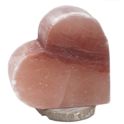 Crafted Salt lamp - Heart - Image crafted-salt-lamp--heart-qsalt-63n