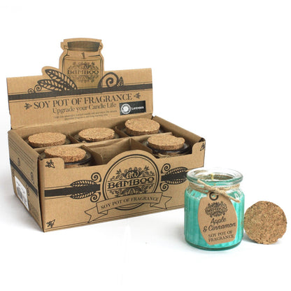 Apple & Cinnamon Soy Pot of Fragrance Candles - Image apple--cinnamon-soy-pot-of-fragrance-candles-soyp-11