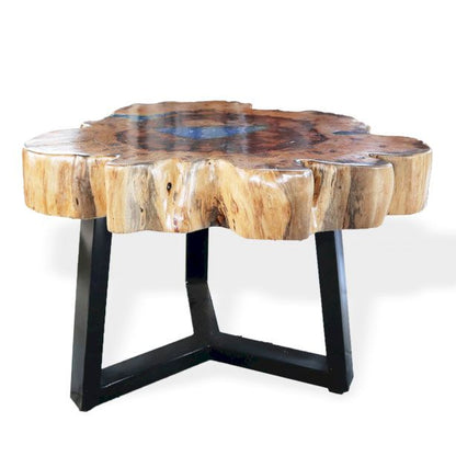 Tamarind and Resin Coffee Table - Sky Blue - Image tamarind-and-resin-coffee-table--sky-blue-rwa-02