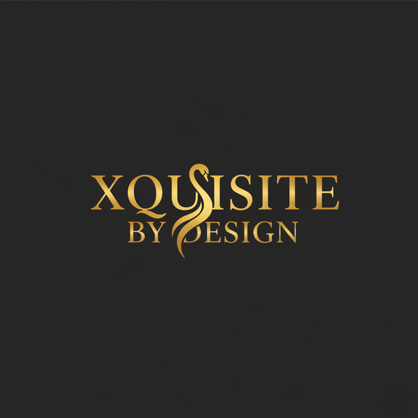 Xquisite By Design Logo - Charcoal Background